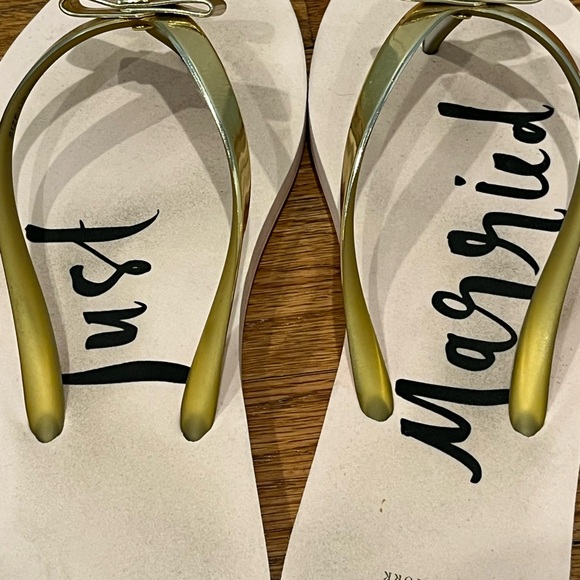 Just married Kate spade Sandals Size 8 - Picture 3 of 5